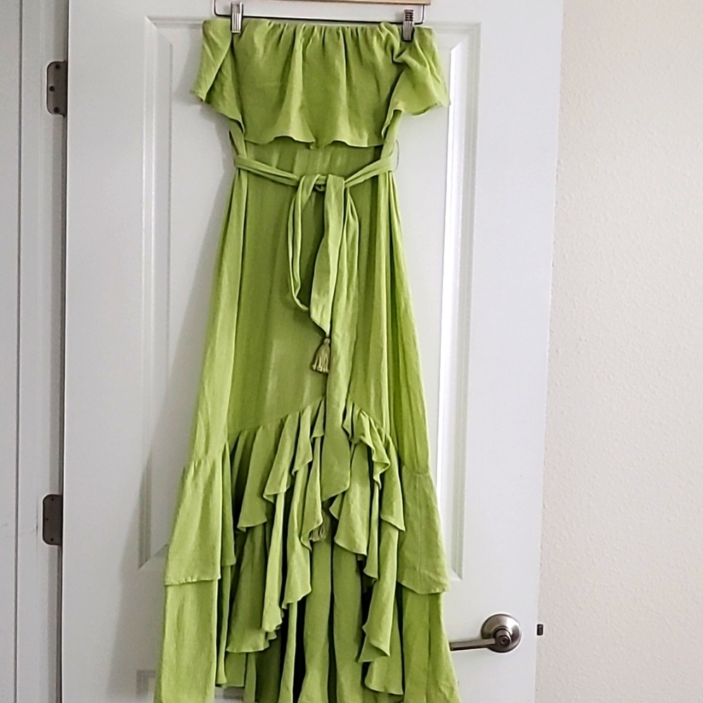 Free People Strapless Midi Dress